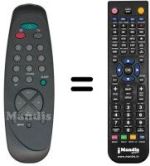Mando a distancia equivalente OPTEX 9351