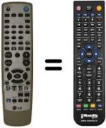 Mando a distancia equivalente LG LH 6231 P