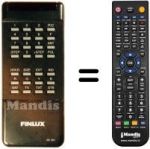 Replacement remote control Finlux SR 3000