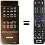 Replacement remote control Finlux SR 4200