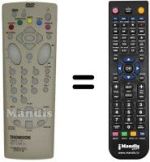 Télécommande équivalente Hifivox DTH 210