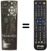 Télécommande équivalente Thomson DTH 3300