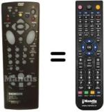 Télécommande équivalente Hifivox DTH 4000