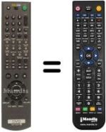 Mando a distancia equivalente Sony DVP-NS 930
