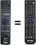 Mando a distancia equivalente Sony RDR-HXD 995