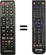 Télécommande équivalente AA59-00802A