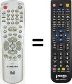 Mando a distancia equivalente Samsung WS28W6VNG8X/XEF