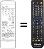 Replacement remote control Sinudyne 1401C