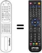 Mando a distancia equivalente LG 105-224V