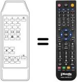 Mando a distancia equivalente LG 105-520B
