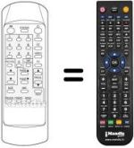 Replacement remote control REMCON865