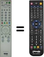 Télécommande équivalente Sony KV-32FQ70E