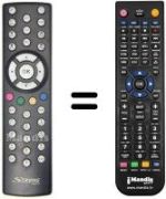 Replacement remote control REMCON823