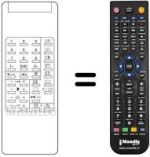 Télécommande équivalente REMCON202