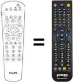 Télécommande équivalente REMCON224
