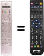 Télécommande équivalente REMCON291