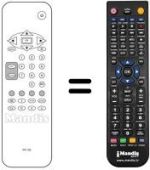 Replacement remote control Dual SCA3250
