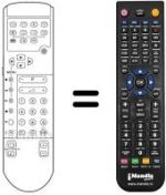 Télécommande équivalente REMCON426