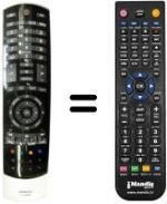 Télécommande équivalente REMCON1329