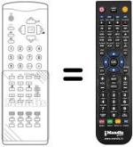 Mando a distancia equivalente Samsung 3F14-00037-050