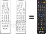Télécommande équivalente REMCON642