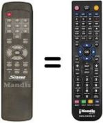 Replacement remote control REMCON982