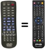 Replacement remote control REMCON408