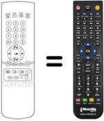Mando a distancia equivalente Nokia 5124VT