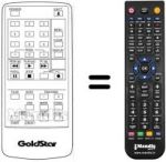 Replacement remote control LG 597-062F