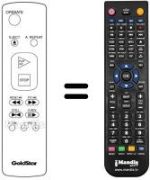 Replacement remote control LG 597-067A