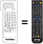 Replacement remote control LG 597-080A