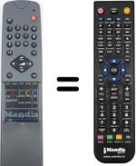 Mando a distancia equivalente Beko NR27120R