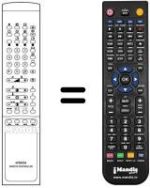 Télécommande équivalente Hitachi CS2832TA