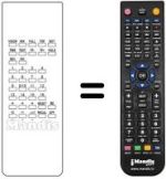 Replacement remote control Hitachi C2269H