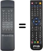 Mando a distancia equivalente Philips 2SB56 / 08