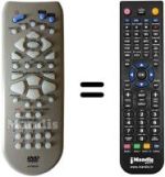 Télécommande équivalente Seg DVC30