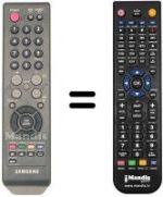Télécommande équivalente Samsung AA5900399D
