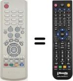 Mando a distancia equivalente Samsung AA59-00328A