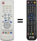 Télécommande équivalente Blaupunkt AA59-00346A