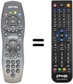 Télécommande équivalente REMCON1384