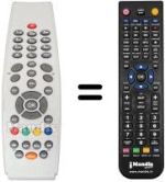 Replacement remote control REMCON533