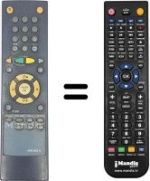 Télécommande équivalente United UTV21X73PFM
