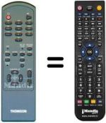 Télécommande équivalente REMCON992