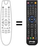 Télécommande équivalente Beko 20C1T57