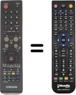 Télécommande équivalente Samsung LE26R76B
