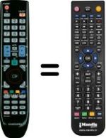Mando a distancia equivalente Samsung BN59-00691A