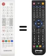 Télécommande équivalente Samsung LE32S71B