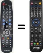 Télécommande équivalente Samsung LE37A451C1/XBT