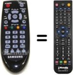 Mando a distancia equivalente Samsung WS28W8VNE8XXEC
