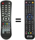 Télécommande équivalente United UTV20X83D